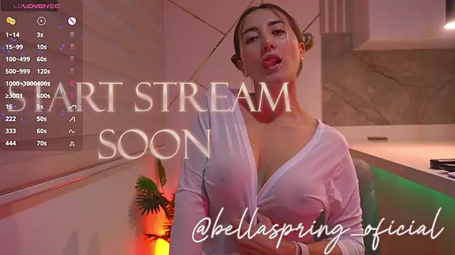 b3llaspringg online show from 11, 4, 2026