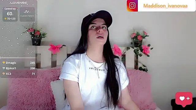 Snapshot of Madisson_Ivanova chatting on 29, 1, 2025 Madisson Ivanova online show from 29, 1, 2025