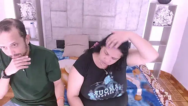 Candy and Jh0n online show from 14, 12, 2025