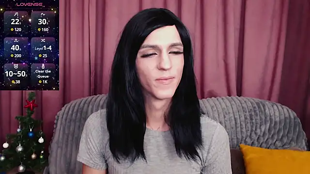  CRYSTAL tgirl online show from 24, 12, 2024