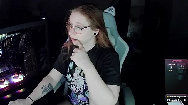 LilyFoxxx online show from 3, 12, 2025