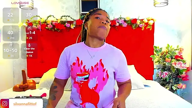 Snapshot of SilvannaFit chatting on 2, 3, 2026 SilvannaFit online show from 2, 3, 2026