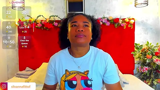 Snapshot of SilvannaFit chatting on 9, 3, 2026 SilvannaFit online show from 9, 3, 2026