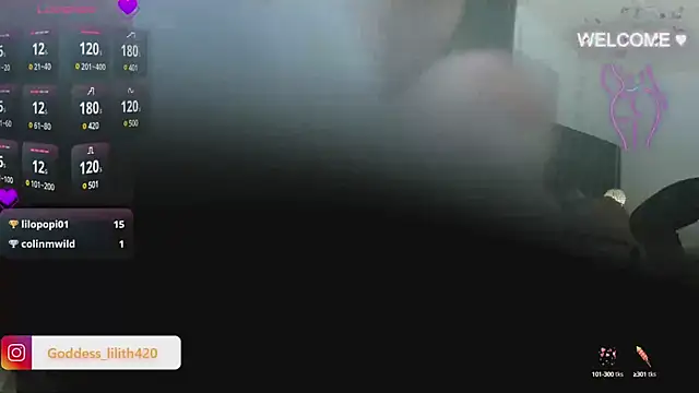 Goddess  Lilith online show from 14, 12, 2024