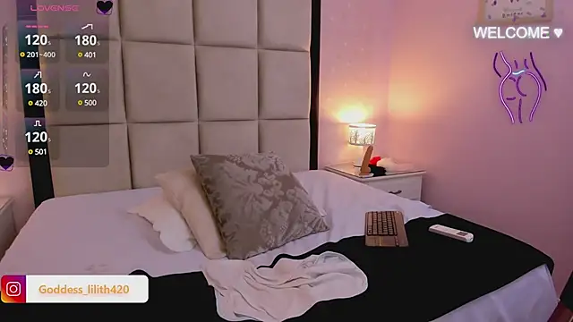 Goddess  Lilith online show from 23, 12, 2024