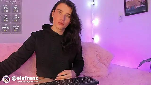 Snapshot of elafranco_ chatting on 10, 2, 2026 elafranco online show from 10, 2, 2026