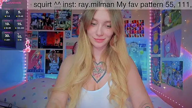 Snapshot of AliceMilman chatting on 13, 2, 2025 AliceMilman online show from 13, 2, 2025