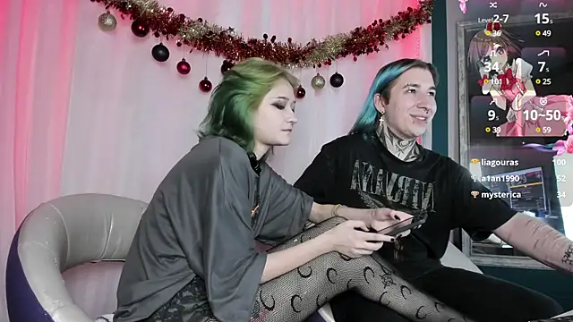 Snapshot of Milten-Trish chatting on 24, 12, 2024 Milten-Trish online show from 24, 12, 2024