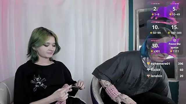 Snapshot of Milten-Trish chatting on 23, 1, 2025 Milten-Trish online show from 23, 1, 2025