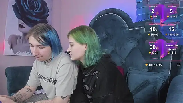 Snapshot of Milten-Trish chatting on 31, 1, 2025 Milten-Trish online show from 31, 1, 2025