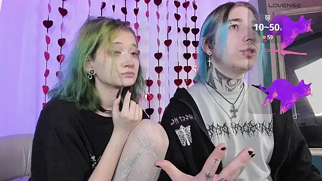 Snapshot of Milten-Trish chatting on 27, 2, 2025 Milten-Trish online show from 27, 2, 2025