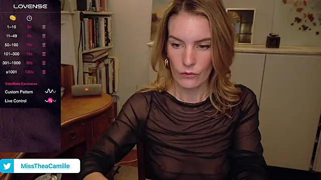 Snapshot of MissTheaCamille chatting on 23, 1, 2025 MissTheaCamille online show from 23, 1, 2025