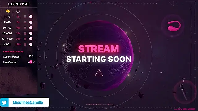 Snapshot of MissTheaCamille chatting on 19, 3, 2025 MissTheaCamille online show from 19, 3, 2025