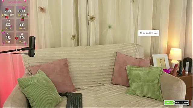 cute erelis  online show from 10, 1, 2026