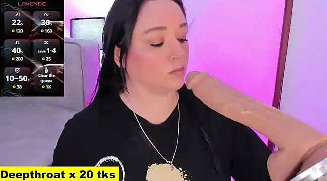 aurora-deepthroat online show from 24, 2, 2025