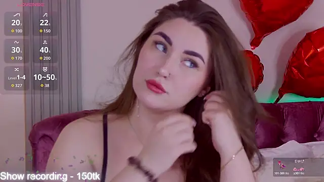 KiraBarlows online show from 17, 2, 2026