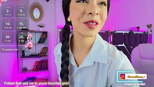 Aurora thomas  1 online show from 18, 1, 2025