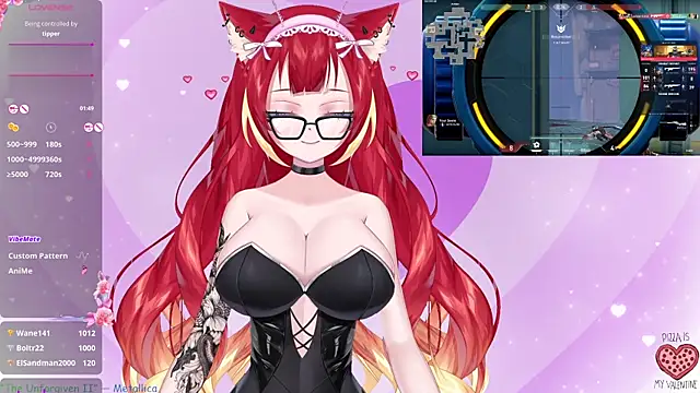 Snapshot of LewdKira_VT chatting on 13, 2, 2025 LewdKira VT online show from 13, 2, 2025