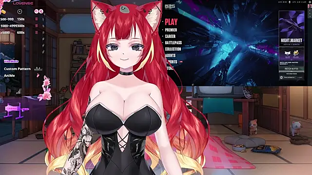 Snapshot of LewdKira_VT chatting on 22, 2, 2025 LewdKira VT online show from 22, 2, 2025