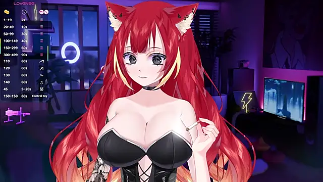 Snapshot of LewdKira_VT chatting on 3, 3, 2025 LewdKira VT online show from 3, 3, 2025