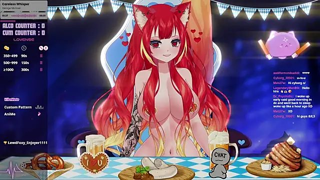 Snapshot of LewdKira_VT chatting on 25, 9, 2025 LewdKira VT online show from 25, 9, 2025
