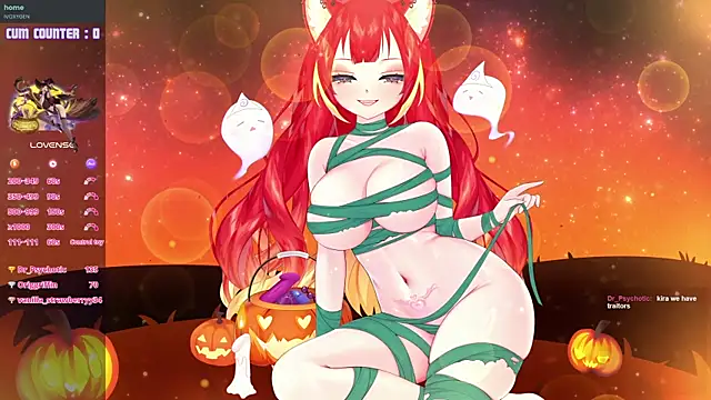 Snapshot of LewdKira_VT chatting on 17, 10, 2025 LewdKira VT online show from 17, 10, 2025