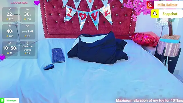 Snapshot of Milu_ballmer chatting on 14, 2, 2026 Milu ballmer online show from 14, 2, 2026