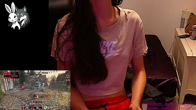 Snapshot of BadBunnyXWolfyLive chatting on 18, 10, 2025 BadBunnyXWolfyLive online show from 18, 10, 2025