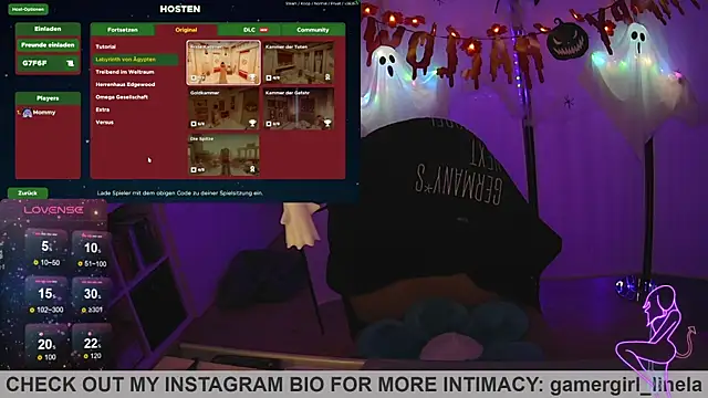 Snapshot of Gamergirl-Linela chatting on 26, 10, 2025 Gamergirl-Linela online show from 26, 10, 2025