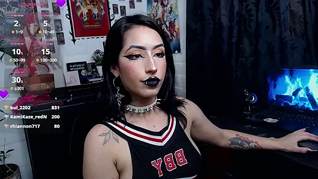 Nyx Blackmoon online show from 9, 3, 2025