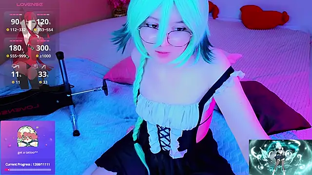 Snapshot of MizukiNoYoru chatting on 18, 6, 2026 MizukiNoYoru online show from 18, 6, 2026