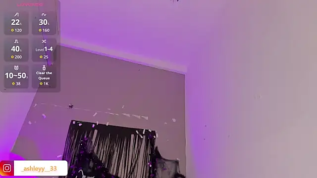  Ashley 33 online show from 22, 10, 2025