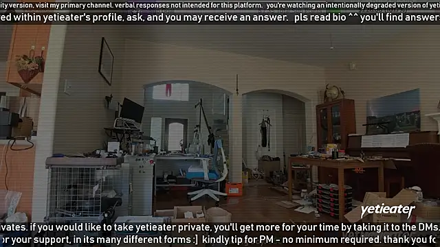 Snapshot of yetieater chatting on 16, 3, 2025 yetieater online show from 16, 3, 2025