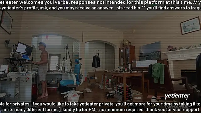 Snapshot of yetieater chatting on 9, 5, 2026 yetieater online show from 9, 5, 2026