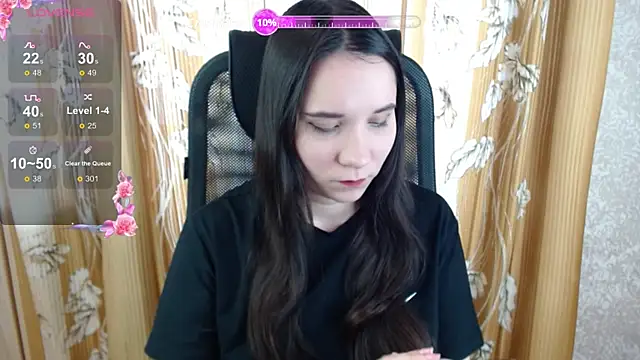 Snapshot of KateForLove chatting on 4, 10, 2025 KateForLove online show from 4, 10, 2025