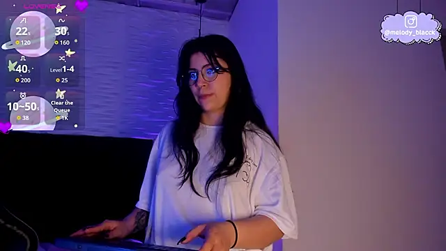 Melody Black  online show from 3, 3, 2026