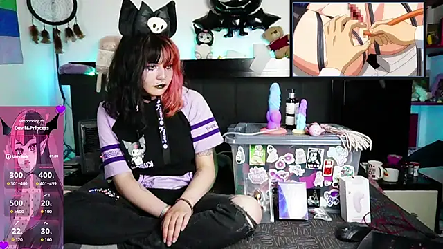 Snapshot of Devil_And_Princess chatting on 26, 4, 2026 Devil And Princess online show from 26, 4, 2026