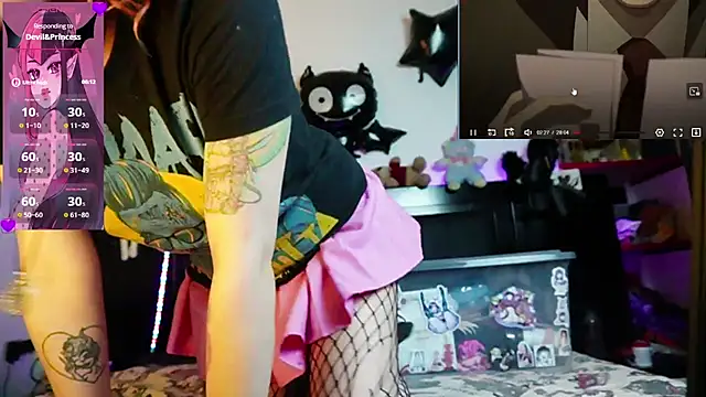 Snapshot of Devil_And_Princess chatting on 21, 6, 2026 Devil And Princess online show from 21, 6, 2026