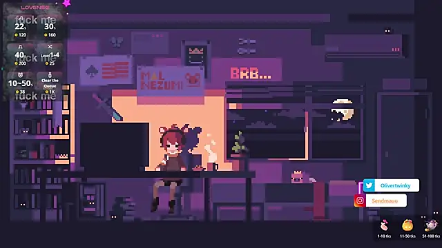 Snapshot of OliverTwinky chatting on 9, 11, 2025 OliverTwinky online show from 9, 11, 2025