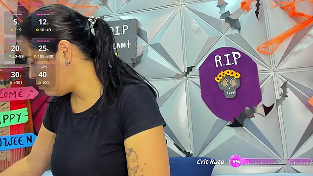 GreciaFox1 online show from 22, 10, 2025