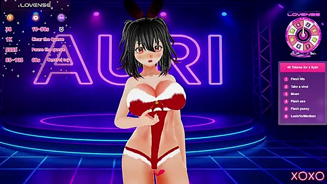Auri Hikaru online show from 18, 12, 2025