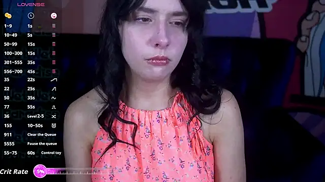 Snapshot of LiviaShy chatting on 1, 12, 2025 LiviaShy online show from 1, 12, 2025