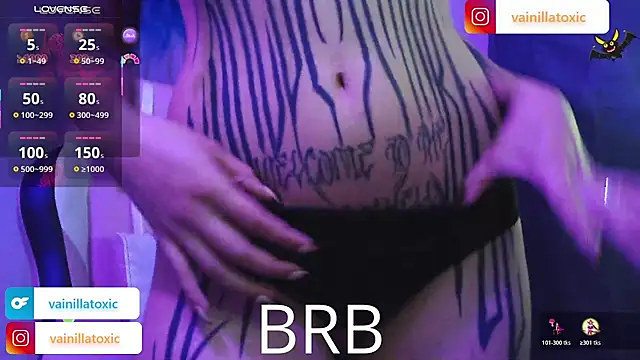 vainilla doll online show from 10, 2, 2026