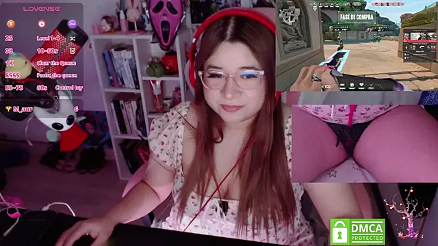 Pink girl0n online show from 3, 12, 2025