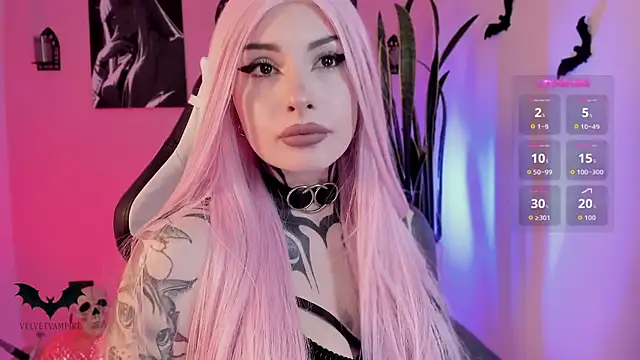 VelvetVampiree online show from 14, 4, 2026