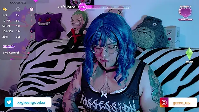 XxGreenGoodxX online show from 4, 10, 2025