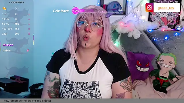 XxGreenGoodxX online show from 19, 12, 2025