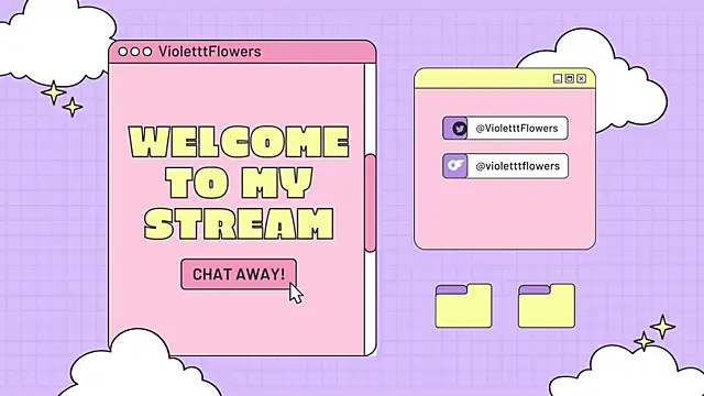Snapshot of violetttflowers chatting on 22, 4, 2026 violetttflowers online show from 22, 4, 2026