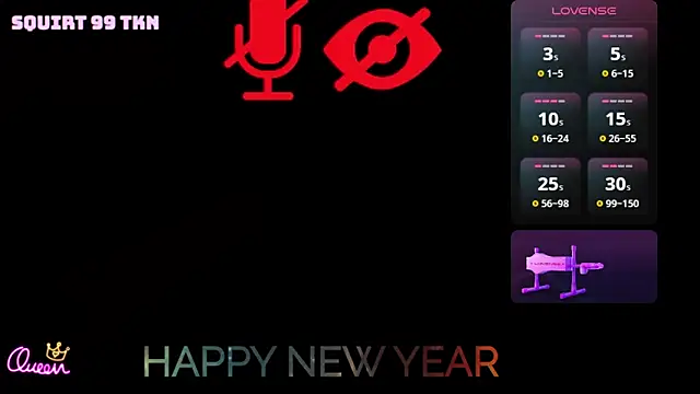 Chatqueen online show from 11, 1, 2026