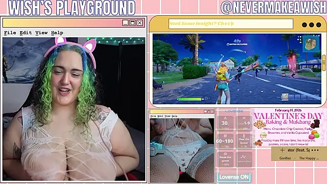 Snapshot of nevermakeawish chatting on 3, 2, 2026 nevermakeawish online show from 3, 2, 2026